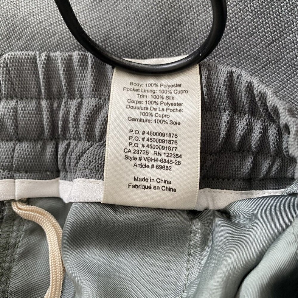 Wilfred Women's Casual Buffon Crepe Pants Joggers Green Drawstring Size Small - Picture 9 of 9